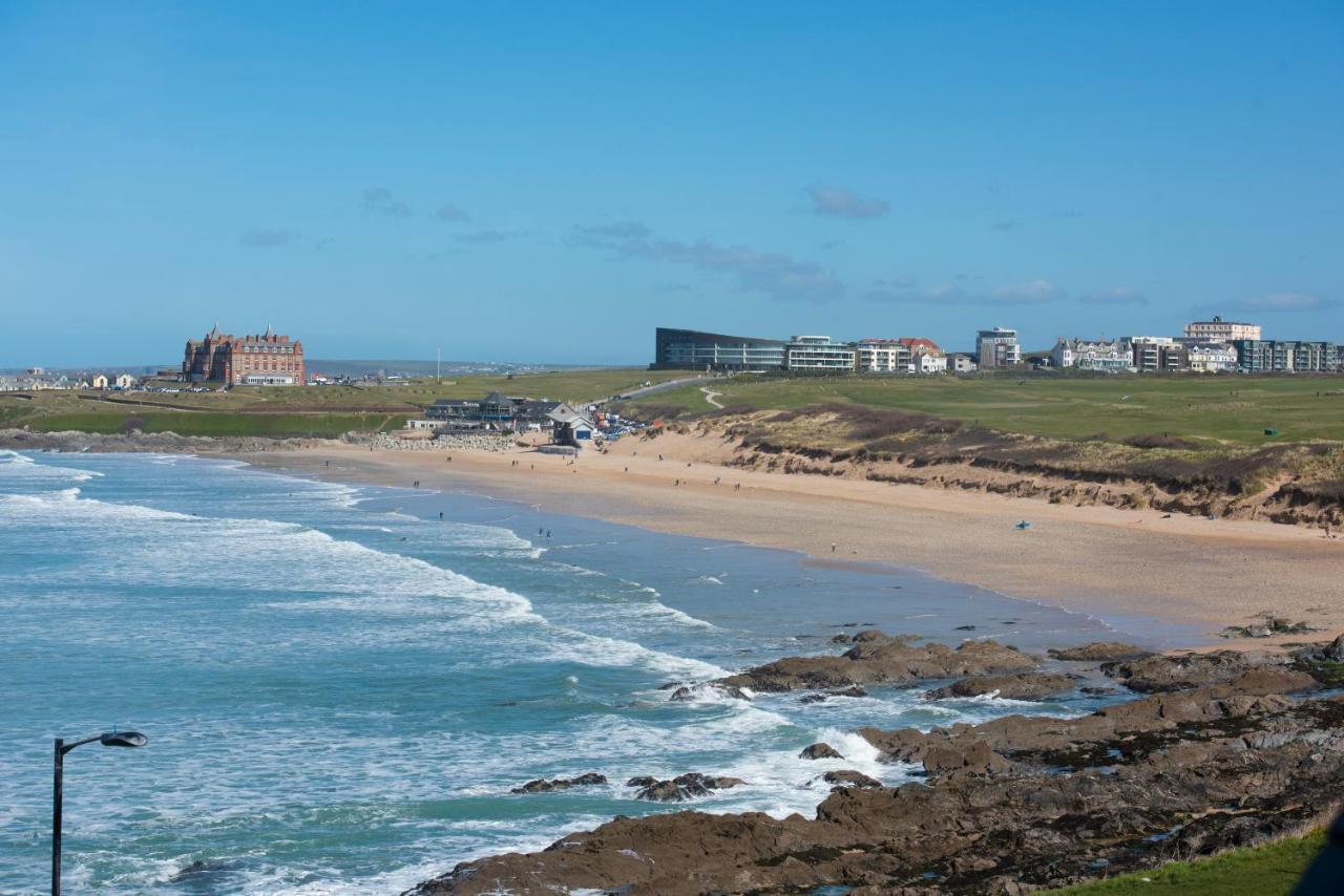 Fistral Beach Penthouse, Newquay Crantock Buitenkant foto