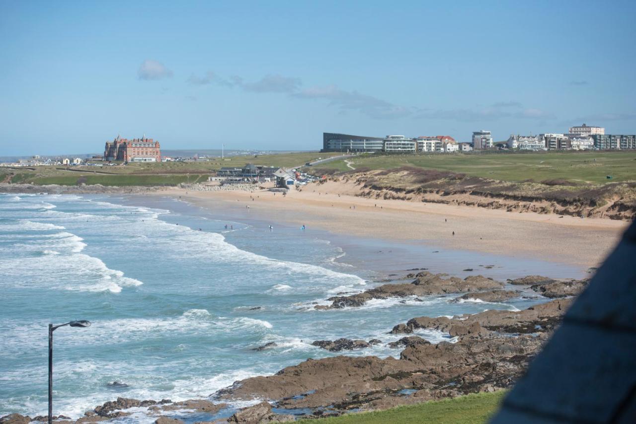 Fistral Beach Penthouse, Newquay Crantock Buitenkant foto