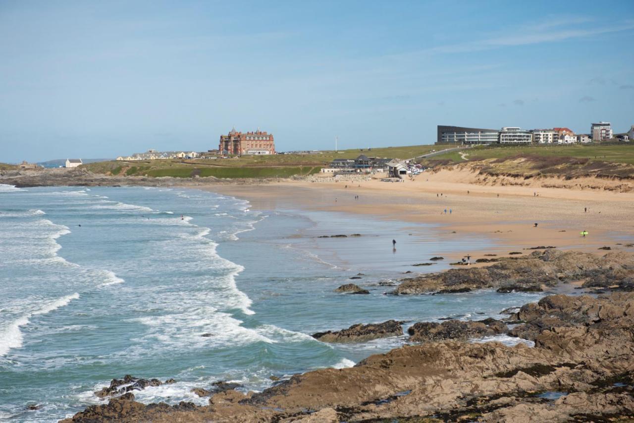 Fistral Beach Penthouse, Newquay Crantock Buitenkant foto