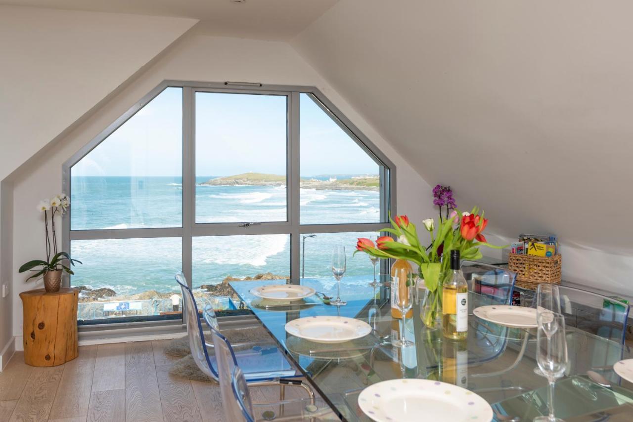 Fistral Beach Penthouse, Newquay Crantock Buitenkant foto
